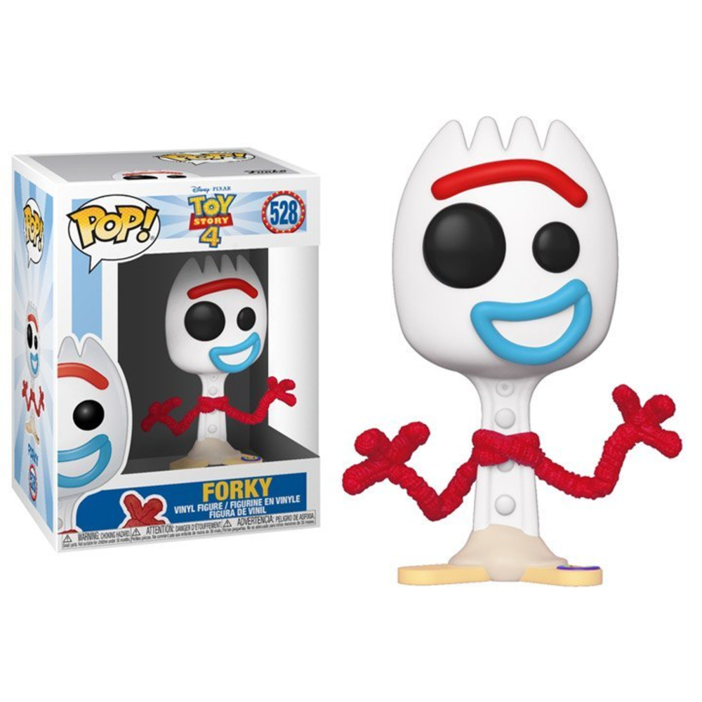 FUNKO Disney Pop! Vinyl Figure Forky Toy Story 4 528 - New!